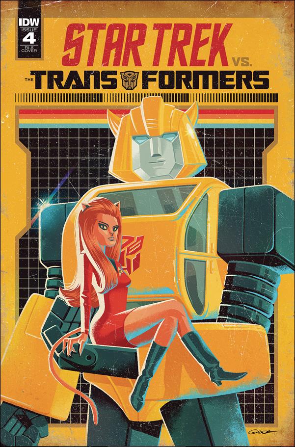 Star Trek vs Transformers issue 4-C George Caltsoudas 1:10 Cover