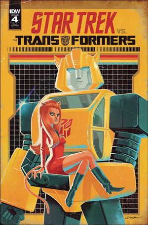 Star Trek vs Transformers issue 4-C George Caltsoudas 1:10 Cover