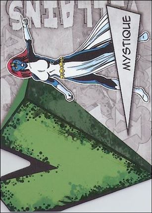 Marvel Beginnings: Series 3 (Villains Die-Cut Subset) card V-31 Mystique