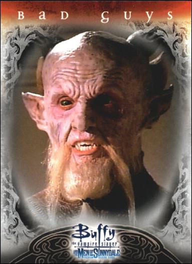 Buffy the Vampire Slayer: Men of Sunnydale (Base Set) card 72 D'Hoffryn