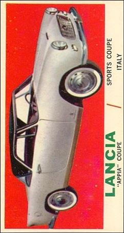 Sports Cars (1961) (Base Set) card 59 Lancia 