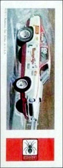 Nabisco Speedway (Promo) card 15 Stock Eliminator (Chevy Vega)