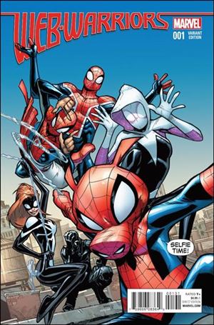 Web Warriors issue 1-C Humberto Ramos 1:25 Cover