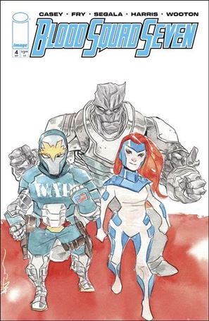 Blood Squad Seven issue 4-C Dustin Nguyen 1:10 Cover