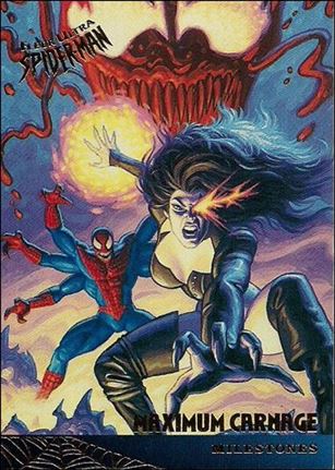 Fleer Ultra Spider-Man (Base Set) card 91 Maximum Carnage