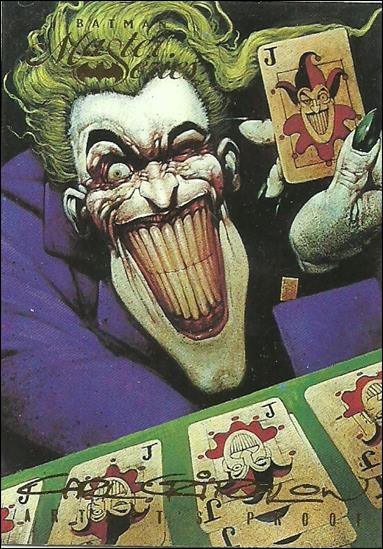 Batman Master Series (Artist Proof Parallel Base Set) card 45 Solitary Madness