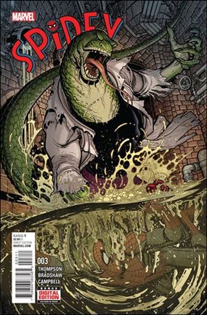 Spidey issue 3 Nick Bradshaw Cover