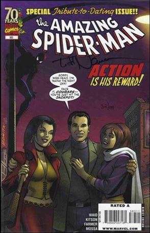Amazing Spider-Man (1963) issue 583-H John Romita Sr. Cover DF (Signed by T Nauck) 1/199