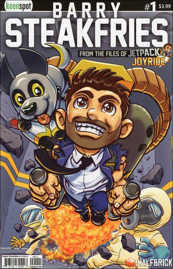 Barry Steakfries issue 1 Bill Blankenship Cover