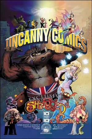 Shrugged (2013) issue 1-D23 Jonathan Marks Uncanny Comics Cover 1/650