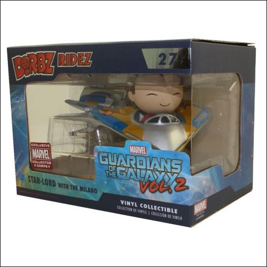 Dorbz Ridez figure 27.1 Star-Lord with The Milano