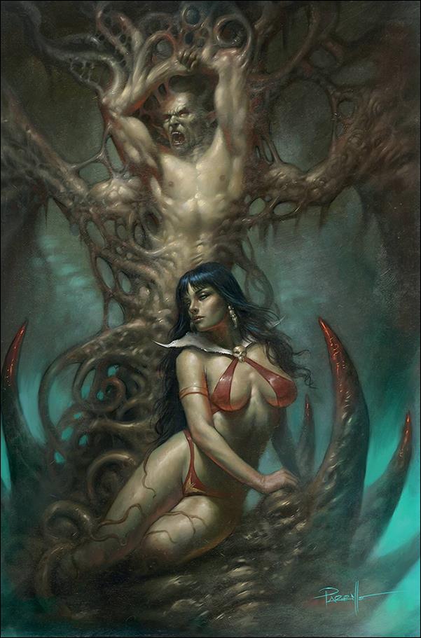 Vengeance of Vampirella (2019) issue 16-P Lucio Parrillo Virgin Cover