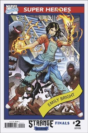 Strange Academy: Finals issue 2-C Dustin Weaver Trading Card Cover