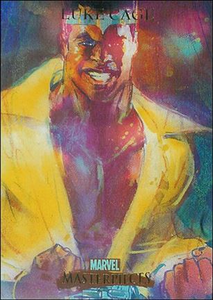 2007 Marvel Masterpieces (Parallel Foil Base Set) card 52 Luke Cage