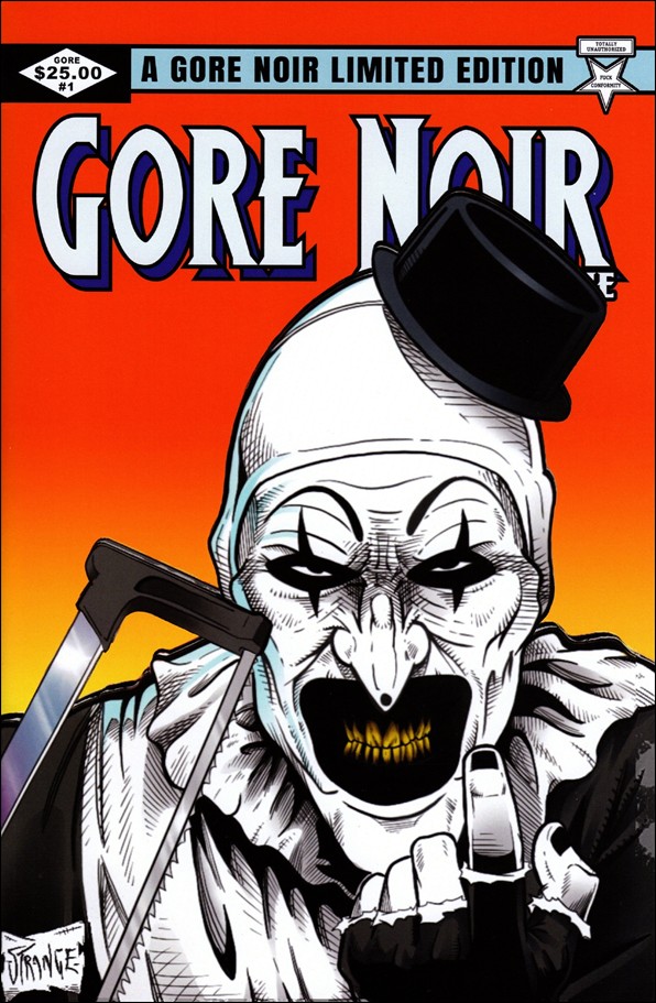 Gore Noir Magazine: Tribute to Terrifier issue nn-B Comic-Sized Wolverine (1982) #1 Homage Cover