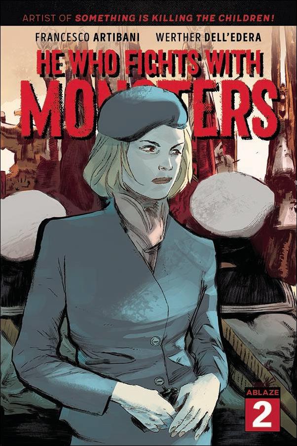 He Who Fights with Monsters issue 2 Werther Dell'Edera Cover