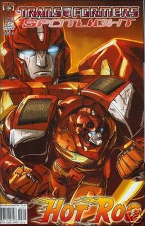 Transformers Spotlight issue nn3-B Hot Rod - James Raiz Standard Cover