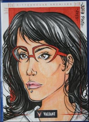2013 Valiant Comics Preview Trading Card Set (Sketch Card Subset) card JP-03