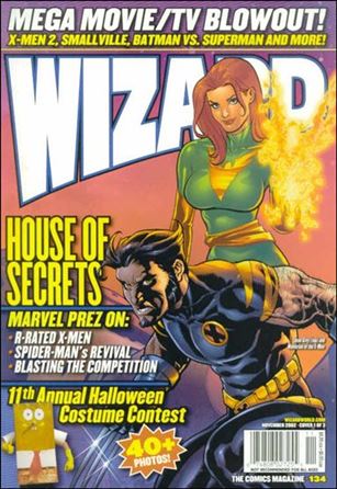 Wizard: The Comics Magazine issue 134 Frank Cho Wolverine & Jean Grey Cover