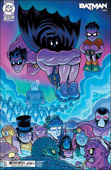 Batman (2016) issue 156-E Dan Hipp "Sweater Weather" Cardstock Cover
