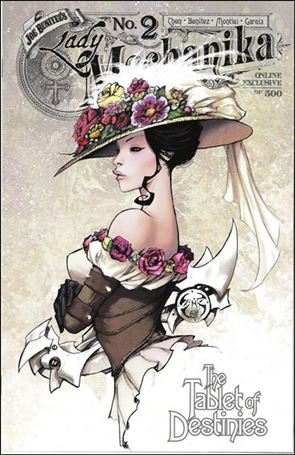 Lady Mechanika: The Tablet of Destinies issue 2-D Joe Benitez  Online Exclusive Cover 1/500