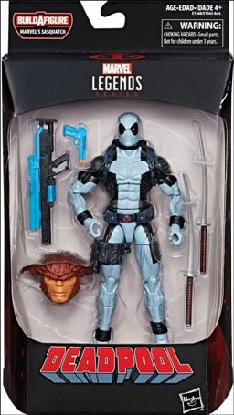 Marvel Legends Series: Deadpool (Sasquach Series) figure 5 Deadpool (X-Force Uniform)