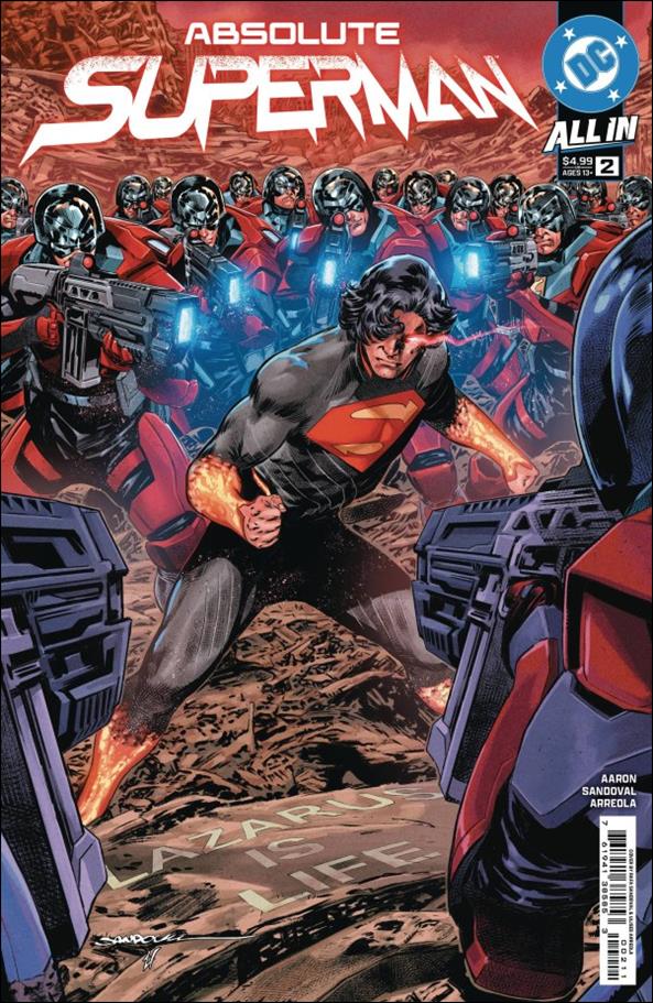 Absolute Superman issue 2 Rafa Sandoval Cover