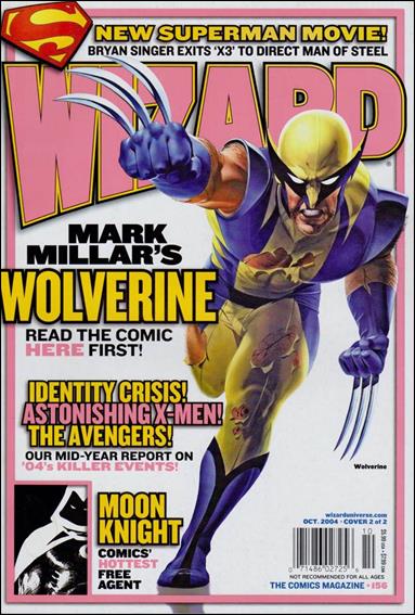 Wizard: The Comics Magazine issue 156-B Mike Mayhew Wolverine Cover