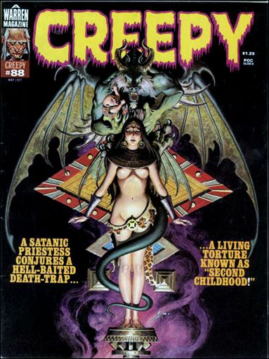 Creepy issue 88 Steve Hickman Cover