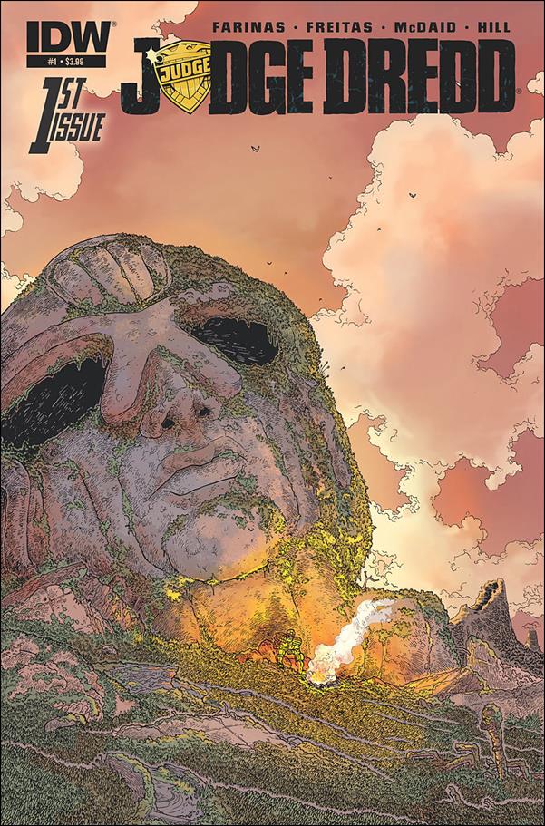 Judge Dredd (2015) issue 1 Ulises Farinas Cover