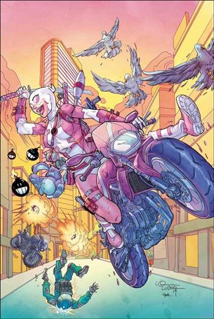Gwenpool Strikes Back issue 1-B Logan Lubera Cover