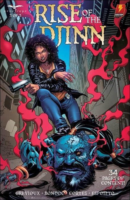 Rise of the Djinn issue 3-B Riveiro Cover