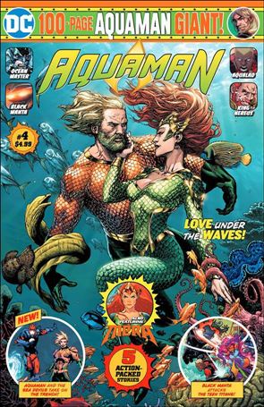 Aquaman Giant issue 4-B Direct Market Edition Cover
