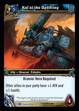 World of Warcraft: Through the Dark Portal (Base Set) card 171 Kal'ai the Uplifting