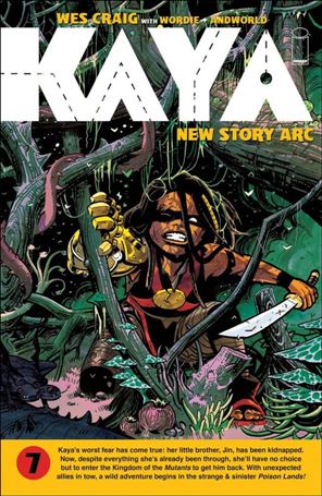 Kaya issue 7 Wes Craig Cover