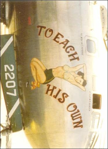 Vintage Aircraft Nose Art (Base Set) card 29 To Each His Own