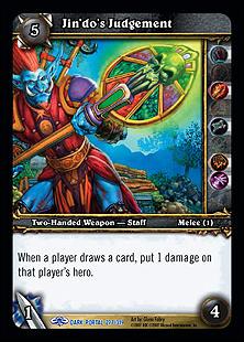 World of Warcraft: Through the Dark Portal (Base Set) card 277 Jin'do's Judgement