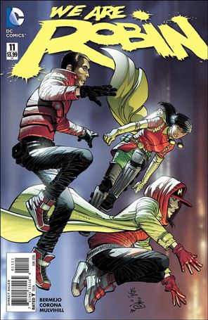 We Are Robin issue 11-B John Romita Jr. Cover