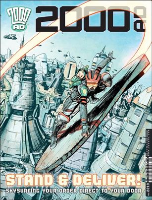 2000 A.D. (UK) issue 2219 Wraparound Cover
