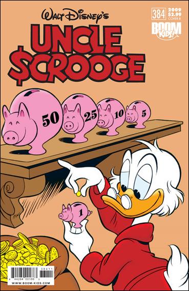 Uncle Scrooge (2009) issue 384-B Daniel Branca Cover
