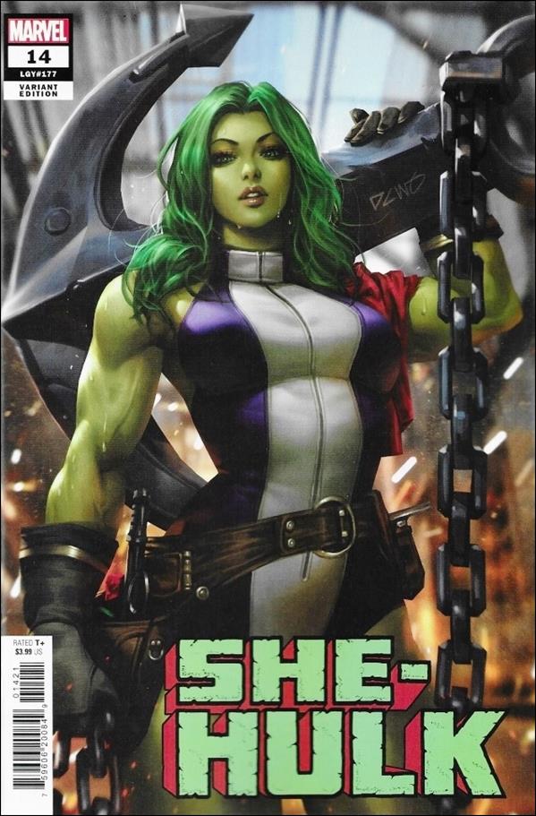 She-Hulk (2022) issue 14-B Derrick Chew Cover