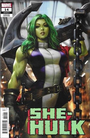She-Hulk (2022) issue 14-B Derrick Chew Cover