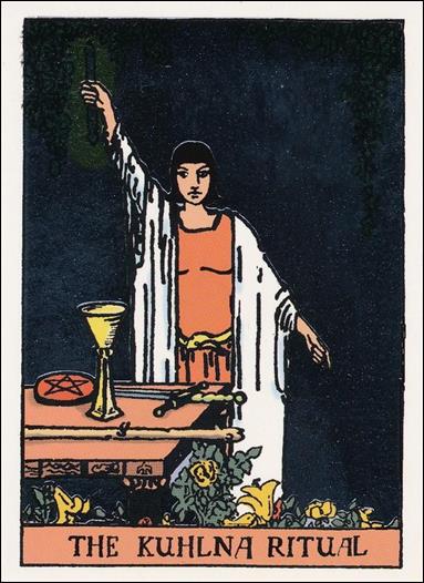 Buffy the Vampire Slayer: Season Four (Enjoining Ritual Subset) card R1 The Kuhlna Ritual