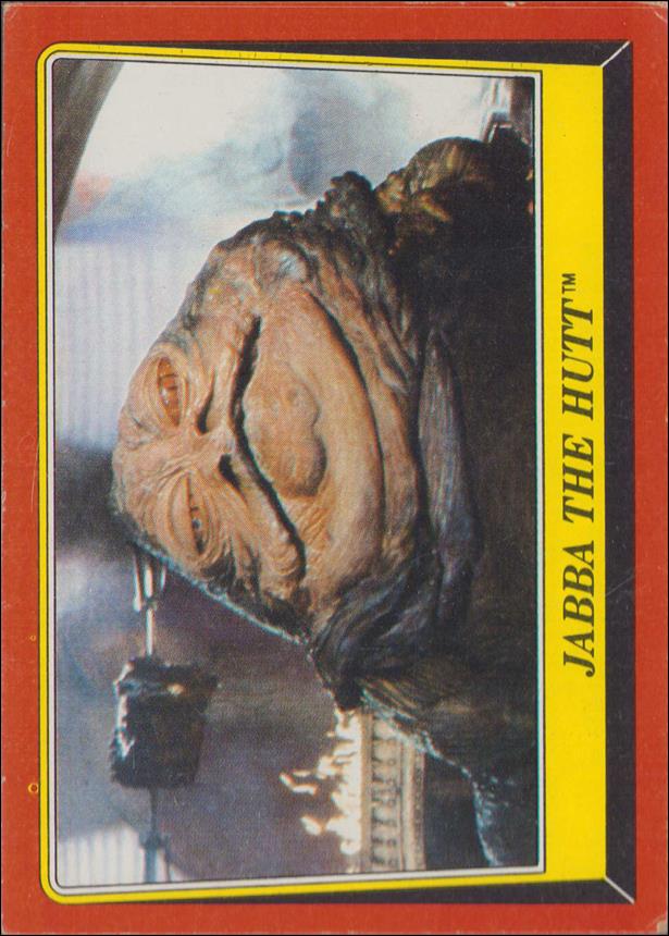 Star Wars: Return of the Jedi: Series 1 (Base Set) card 14 Jabba the Hutt