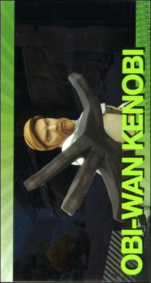 Star Wars: The Clone Wars Widevision (Character Foil Subset) card 3 Obi-Wan Kenobi