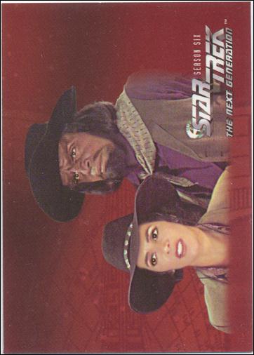 Star Trek: The Next Generation - The Episode Collection Season Six (Base Set) card 532 Mission Chronology