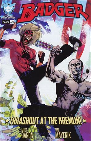 Badger (2016) issue 4 Jason Pearson Cover