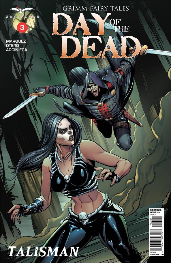 Grimm Fairy Tales: Day of the Dead issue 3-B Marc Rosete Cover