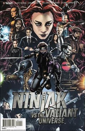Ninjak vs the Valiant Universe Cover Image 1