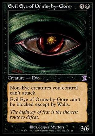 Magic the Gathering: Time Spiral (Timeshifted Subset) card 42 Evil Eye of Orms-by-Gore